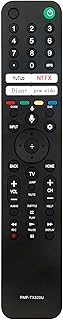 RMF-TX520U MG3-TX520U Control remoto de reemplazo de voz con micrófono apto para Sony Smart TV Series A80J X95J X91J X90J X85J X80J XR-55A80J XR-65A80J XR-77A80J XR65A80CJ XR77A80CJ XR R-65X9 5J