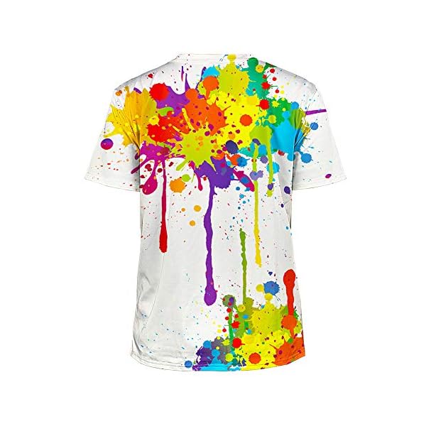 Kayolece Unisex 3D Realistic Printed Casual Short Sleeve T-Shirts - Image 3