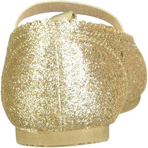 carter's Girls Ellaria Ballet Shoe, Gold, 5 Toddler | Image 2