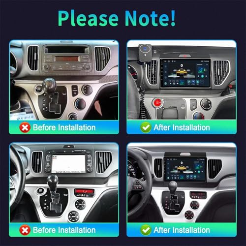 Radio coche 2 DIN Android Auto inalámbrico Kia Ray 2011-2017 con Bluetooth 2