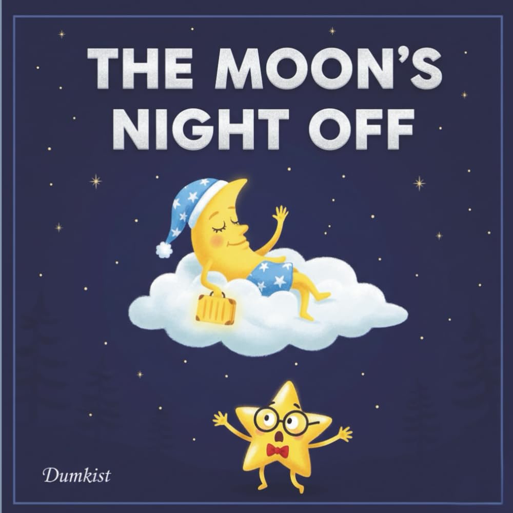 The Moon's Night Off: A Magical Bedtime Story for Kids Ages 3-8 About Teamwork, Leadership, and Shining Together (Childrens Story Books)