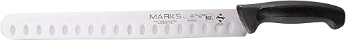 Mundial Marks Series 12 in Granton - Cuchillo para rebanar con mango negro
