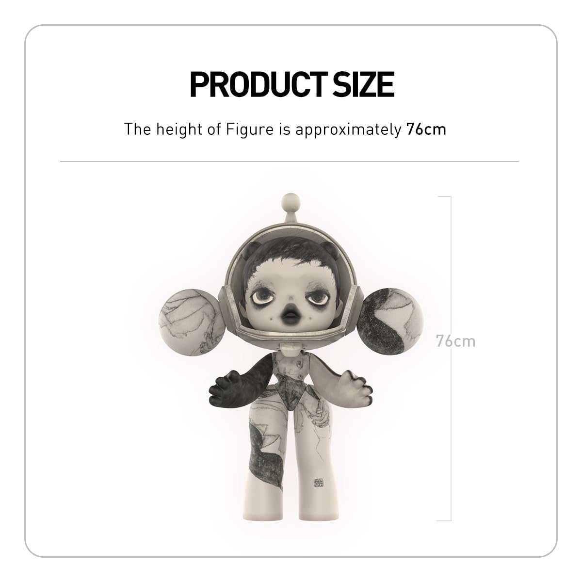 Amazon.co.jp: POP MART MEGA α SKULLPANDA 1000% Egon Schiele