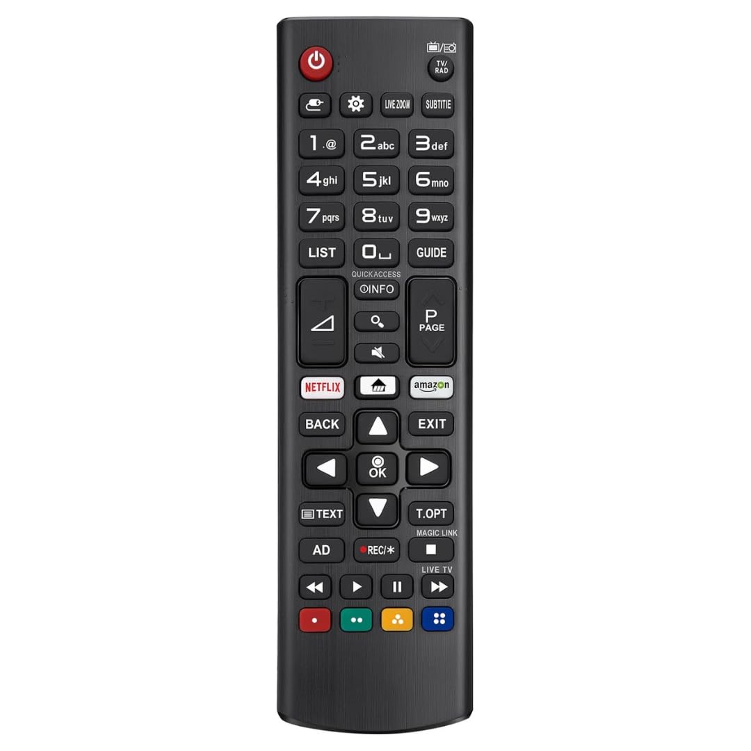 Universal LG TV Remote Control - Compatible Replacement For LG LCD LED OLED UHD HDTV 3D 4K TVs AKB75095308