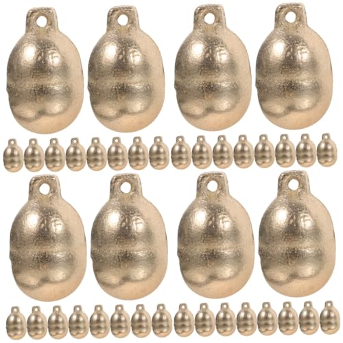 Clochettes pour collier de chien et chat | Lot de 40 grelots dorés