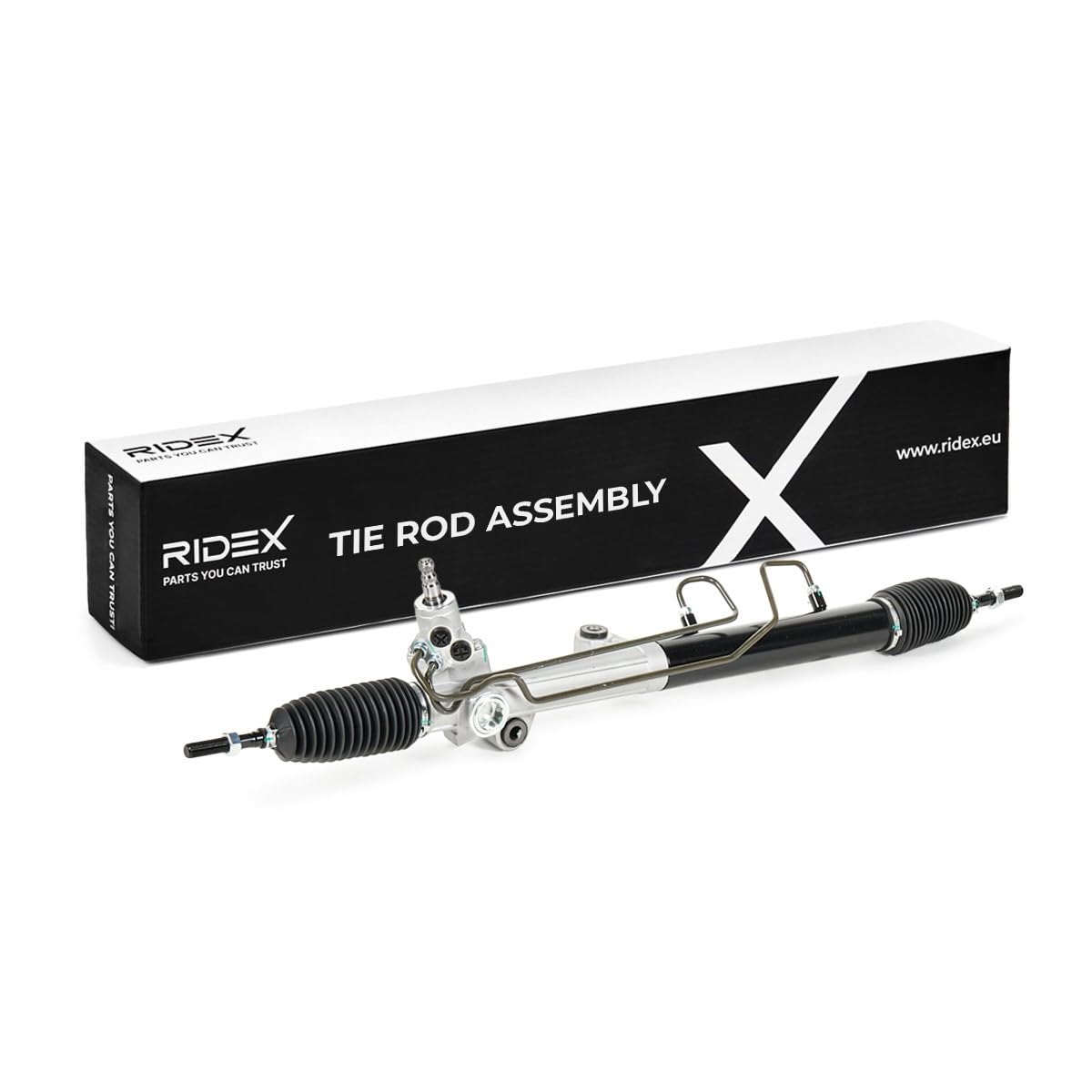 RIDEX 286S0875 Cremallera de dirección hidráulico sin rótulas Compatible con SSANGYONG Rexton/Rexton II GAB