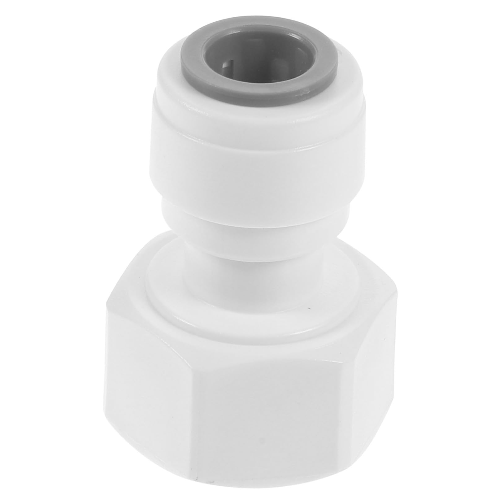 NAMOARLY 10pcs Quick Connector Water Filter Adapter Water Hose Water Purifier Fittings Plastic Fitting Connectors Plastic Water Purifiers Connector Fitting Check Valve Abs White Faucet