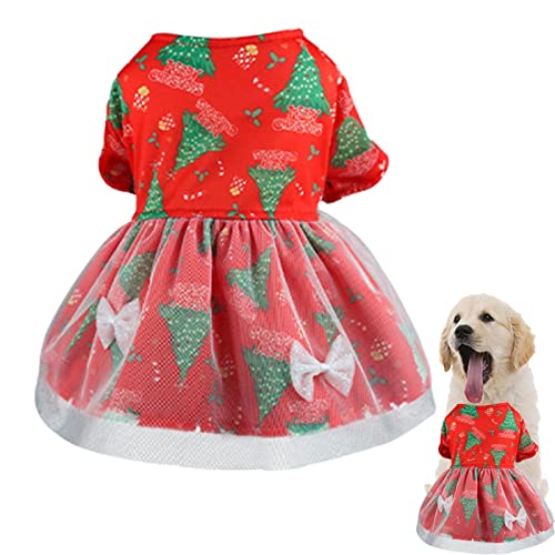 Trajes de Natal para animais de estimação,Vestido de Halloween do cão - Suéter de tricô para cachorr