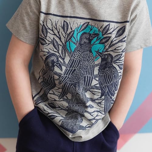 Mightly Boys and Girls' Short Sleeve T Shirt | 100% Organic Cotton, Toddler & Kids, Fair Trade Certified4