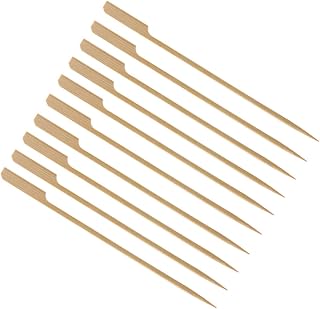 30 Pcs Skewers for Bbq Roasting Sticks Disposable Picks for Meat Corn Vegetables Appetizers Outdoor Grilling Party Use