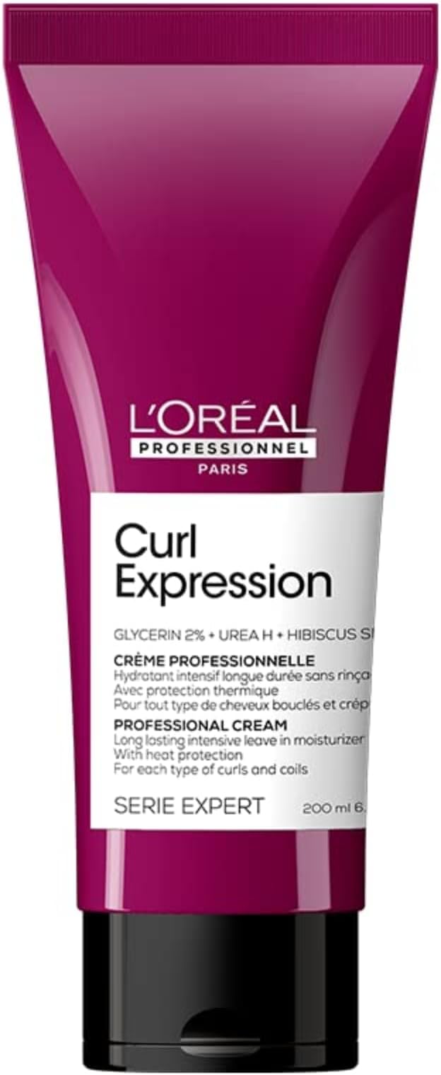 Curl Expression Leave-In Cream - For Curly and Coily Hair, Provides 2X More Hydration, Paraben-Free