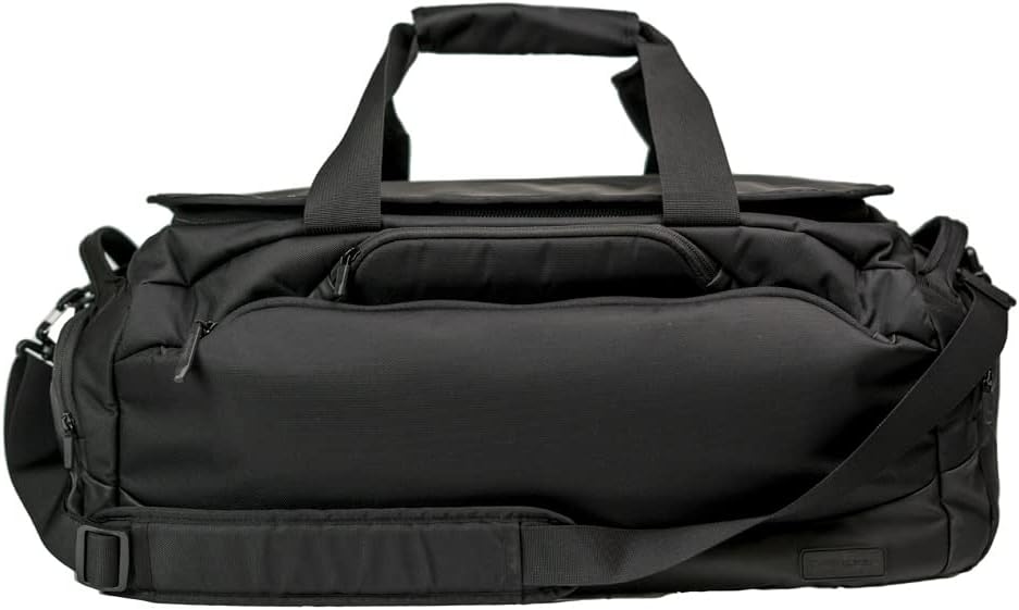 Duffel Bag, black, Built-in Device Compartments