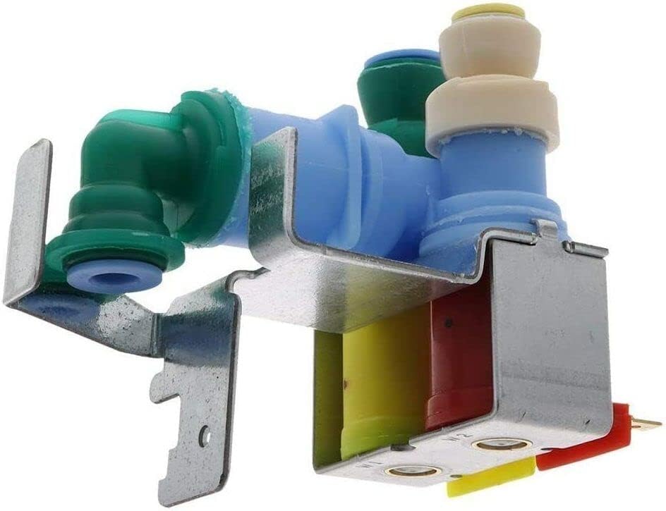 Refrigerator Water Inlet Valve Replaces for Whirlpool WRF540CWBW01 WRF540CWBW00 WRF540CWBM01 WRF540CWHB00 WRF540CWHB01 WRF540CWHB02 WRF540CWHV00 WRF540CWHV01 WRF540CWHV02 WRF540CWHW00 WRF540CWHW01