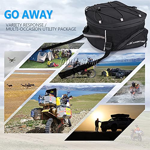 Alforja Universal para Motocicleta Compatible con BMW R1200GS R1250GS ADV/LC F700GS F750GS F800GS F850GS F650GS G310GS ADV F900XR 2022 Bolso Impermeable miniatura 4