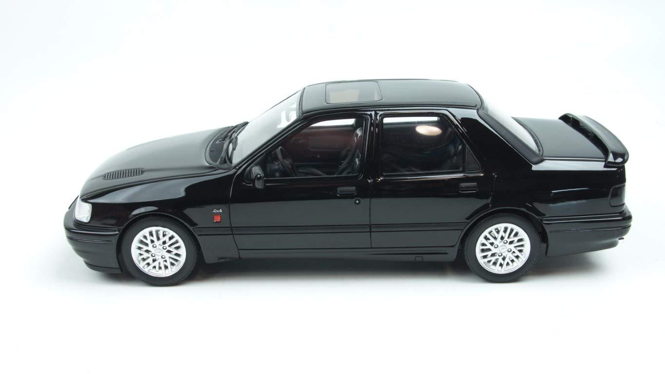 Otto Mobile Ford Sierra 4x4 Cosworth Black 1992 1:18 Maßstab Metall Auto Modellauto Erwachsene Sammler Unisex
