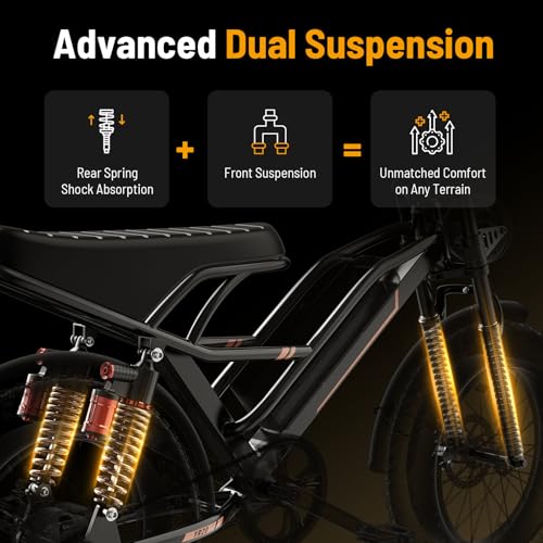 Image of Jasion 3000W Electric Bike for Adults, Bicicleta electrica para adultos,Electric Dirt Bike, e Bikes for Adults Electric, Electric Dirt Bike for Adults, Adult Electric Bicycles, Moped Style ebike