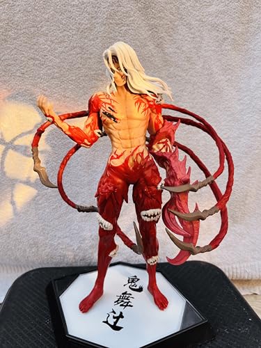 Image of Muzan Kibutsuji Action Figure 30 cm | PVC Anime Figurine Model Statue | High Detailed Demon King Collectible Toy for Desk, Decoration & Gifts