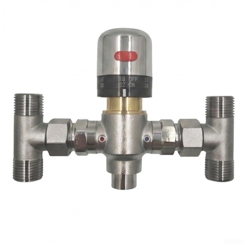 Válvula de derivación de agua caliente con sensor ajustable de acero inoxidable 304 Alanmoship