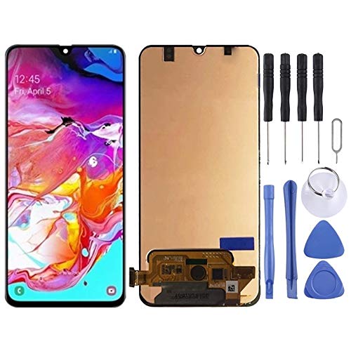 GUANLONG Phone Accessories Screen Replacement Repair Kit LCD Screen and Digitizer Full Assembly for Galaxy A70, M-A705F/DS, SM-A705FN/DS, SM-A705GM/DS, SM-A705MN/DS, SM-A7050(Black) ( Color : Black )