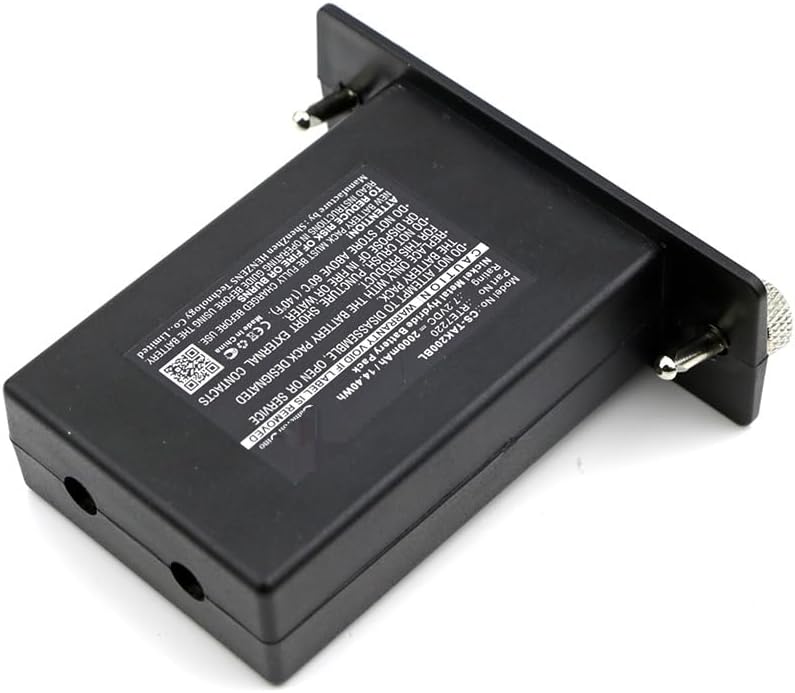 2000mAh Battery Replacement for Teletec AK2 Transmitter FW43 AK2 Transmitter 10191556 AK2 Transmitter FW24 RTE7220 (7.2V)