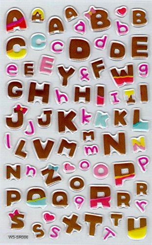 Gel Dimensional Stickers - Variety of Bicycles