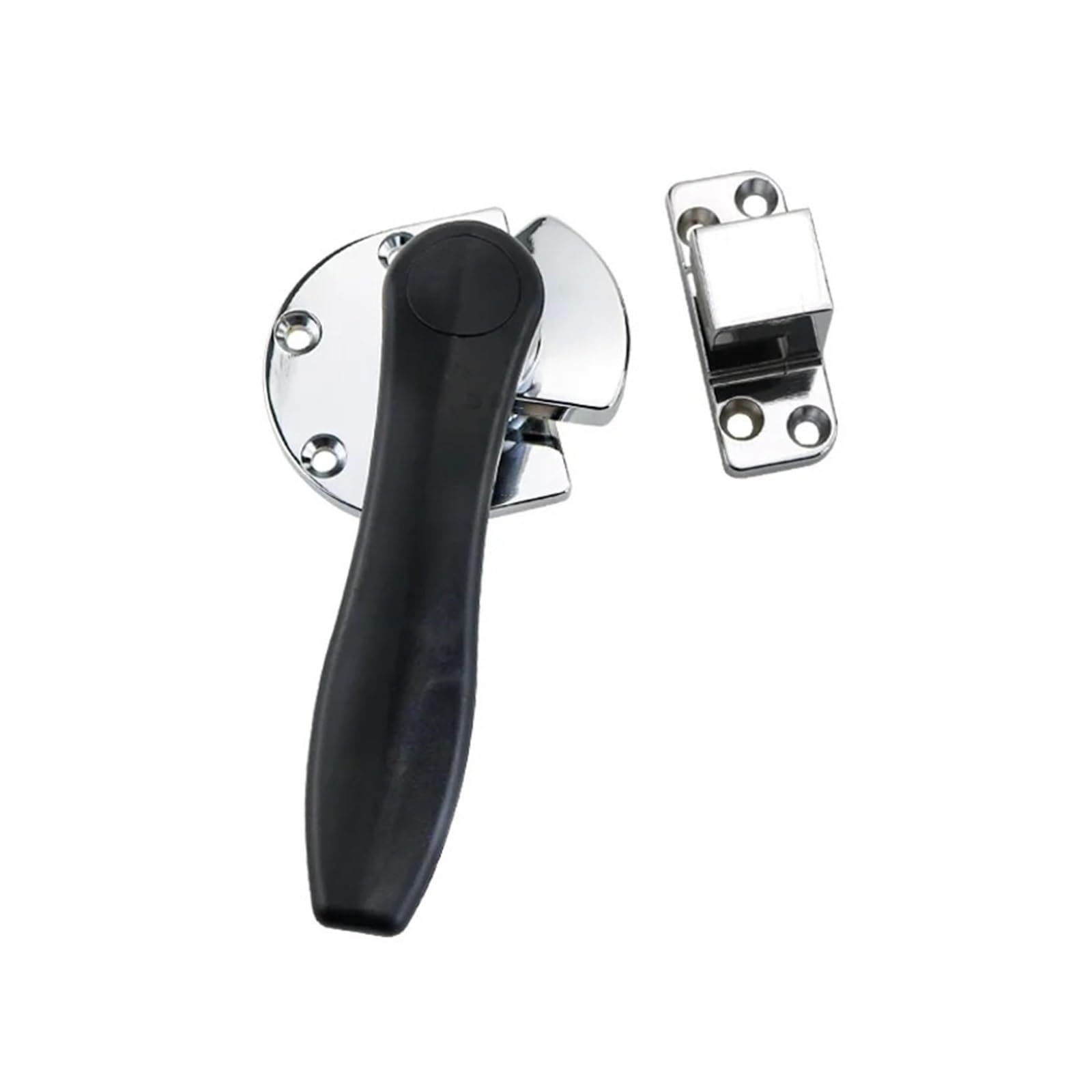 Zinc Alloy Handle Industrial Equipment Enclosed Rotating Door Handle(Left)