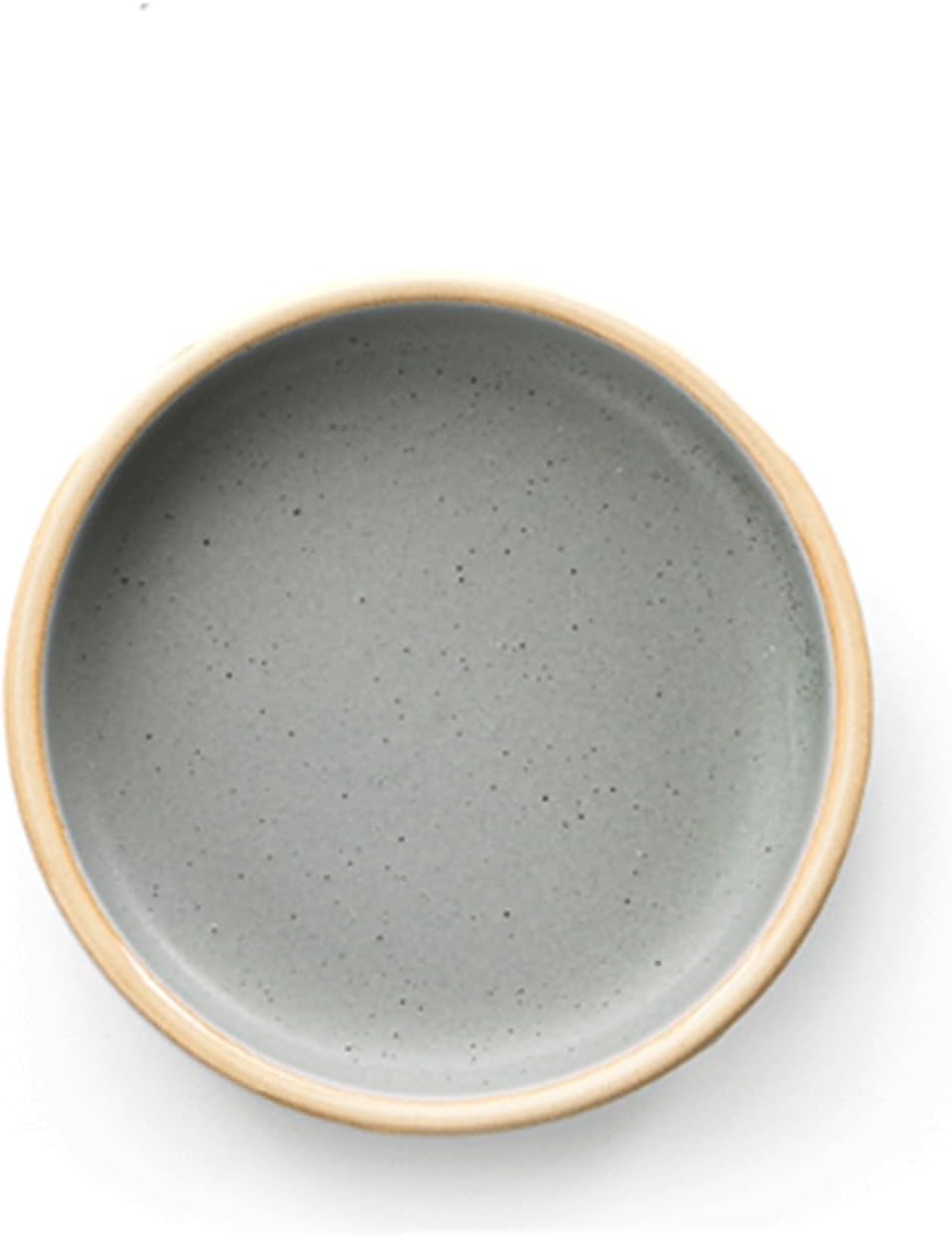 Soy Sauce Dish Round Ceramic Dish Small Dessert Plates Soy Sauce Dish for Side Dishes Snacks Sushi Sauce Ingredient Mini Tiny Sauce Dish. Dipping Bowls (B One Size)
