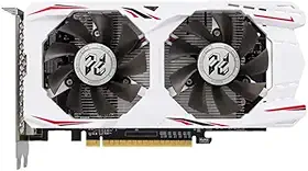 Placa de Vídeo GTX1050 Ti, 4GB GDDR5, 128 Bits, Peladin Kaitian, Branco