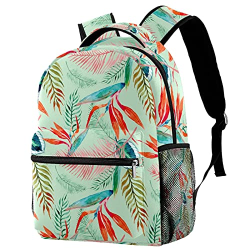 Sac à dos fraise pour ordinateur portable homme femme multicolore casual