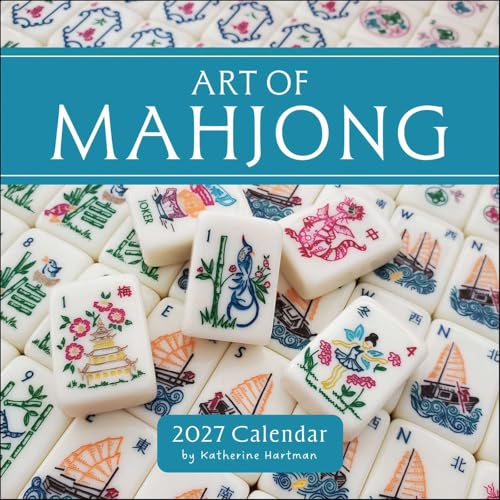 Art of Mahjong 2027 Wall Calendar