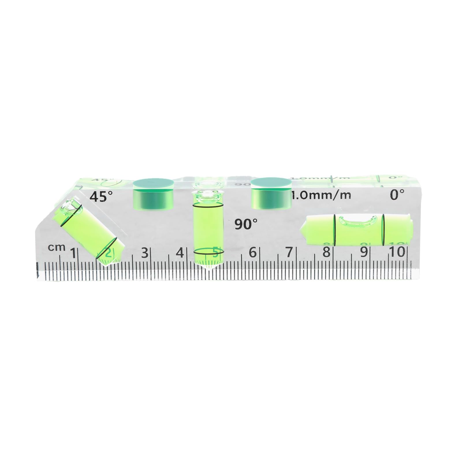 Levels Tool for Mechanics Picture Hanging Check Bubble Levels Tool with 90° / 180° Bubble Construction High Accuracy