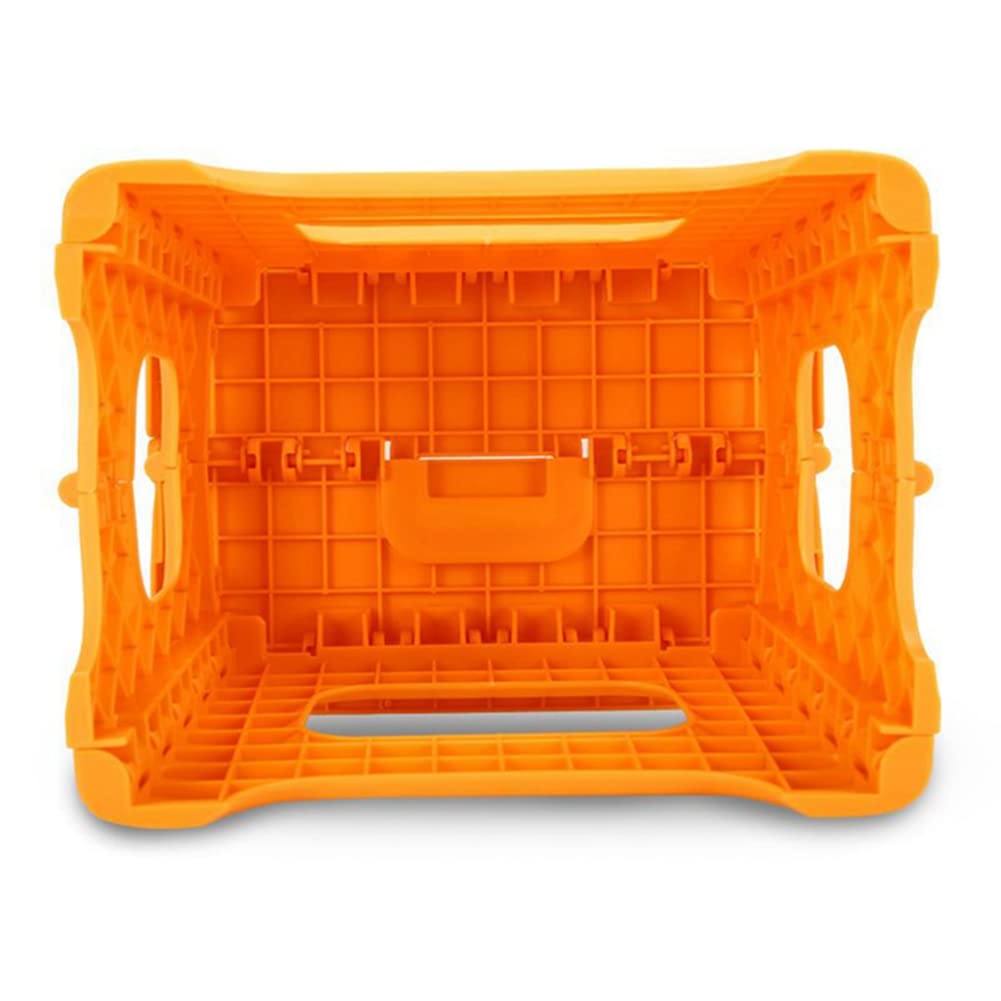 Sgabello Pieghevole In Plastica | Leggero E Portatile, Poggiapiedi Per Cucina O Esterno - Colore Giallo - Foto 5