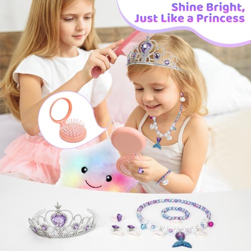 Image of Jenria Mermaid Gift for Girls Toys Age 6-8, Kindergarten Graduation Gifts for Girls, Birthday Gifts for Girls Age 3 4 5 6 7 8 9 10, Girl Toys, Birthday Gifts Set, for Daughter, Niece, Little Girl