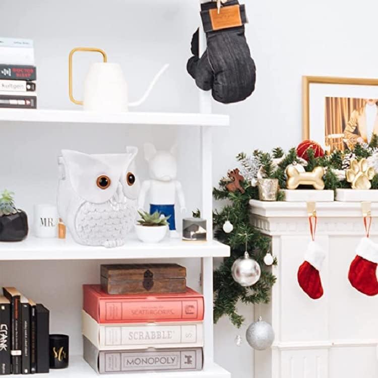 Support de bureau chouette haut de gamme pour Echo Dot 5 et Google Mini intelligent