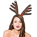 Produktbild Deluxe Reindeers Antlers With Bells Festive Christmas Fancy Dress Accessory New