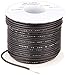 Remington Industries 16UL1007STRBLA UL1007 16 AWG Gauge Stranded Hook-Up Wire, 300V, 0.0508