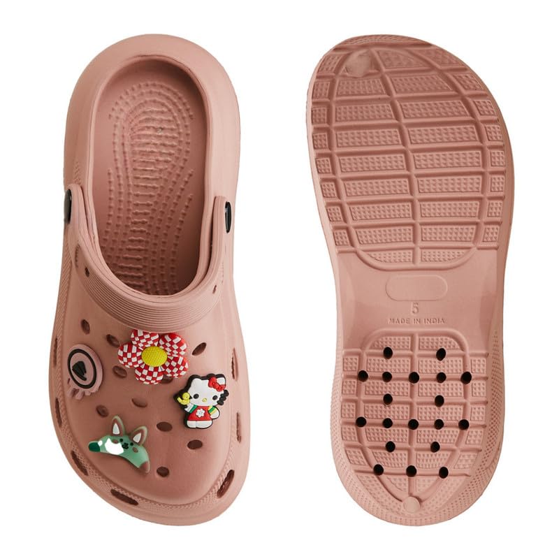 Image of Sliders for Women /Girls Platform Sandals | Lightweight & Stylish Cushioned Rubber Flats Slides | Open Toe Comfortable, Anti-Skid, Waterproof Flip Flops Slipper for Women