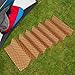 RNXRZANK Compact Camping Mat for Adults with Foldable Design for Travel and Outdoor Activities, Khaki