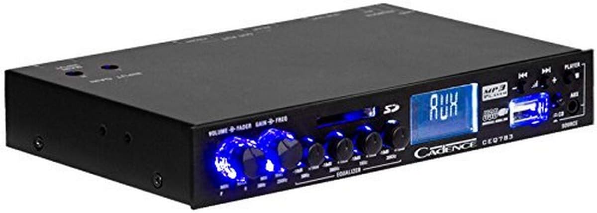 CEQ783 4 Band Preamp Paragraphic Equalizer with 9V Line Driver