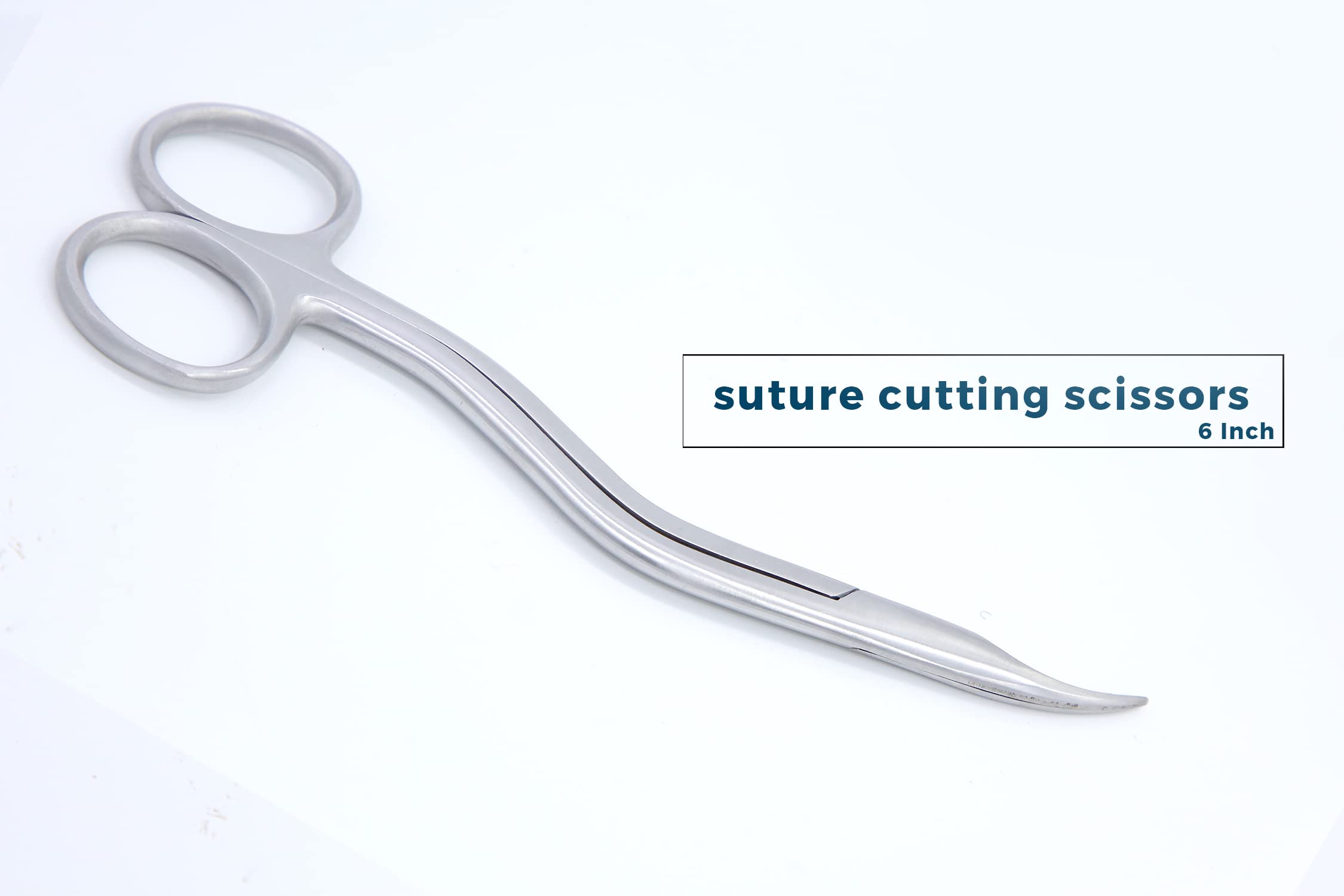 Bos Medicare surgical® SUTURE CUTTING SCISSOR 6" inches Curved Stainless Steel Surgical Instruments (Blunt/Sharp Blades) (B09QPHGHLV) Amazon Price History, Amazon Price Tracker