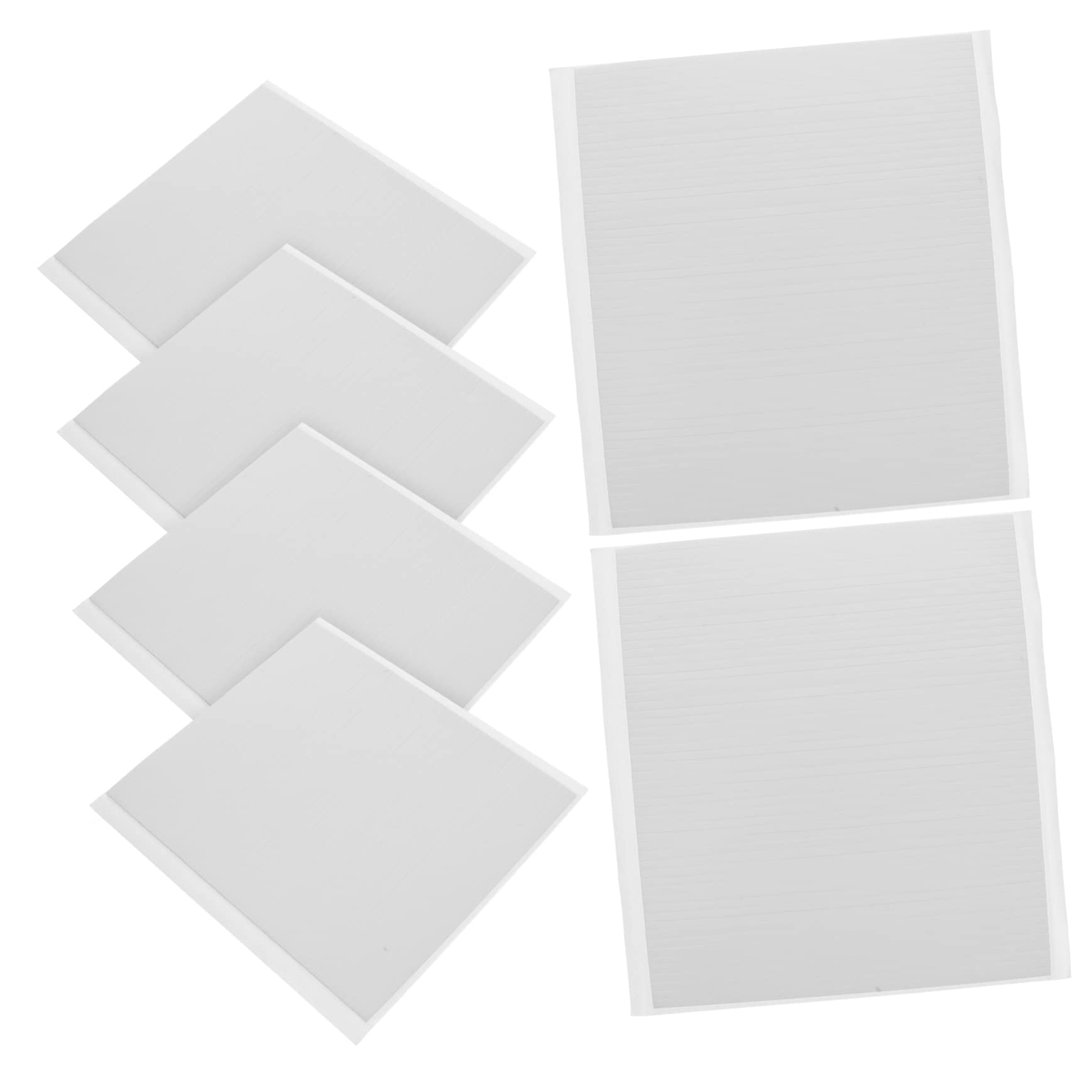 SHINEOFI Tira De Espuma Autoadhesiva Cinta De Espuma Para Manualidades Cinta Adhesiva De Doble Cara Para Alfombras Tiras De Espuma Para Hacer Tarjetas Pegatinas De 6 hojas*4