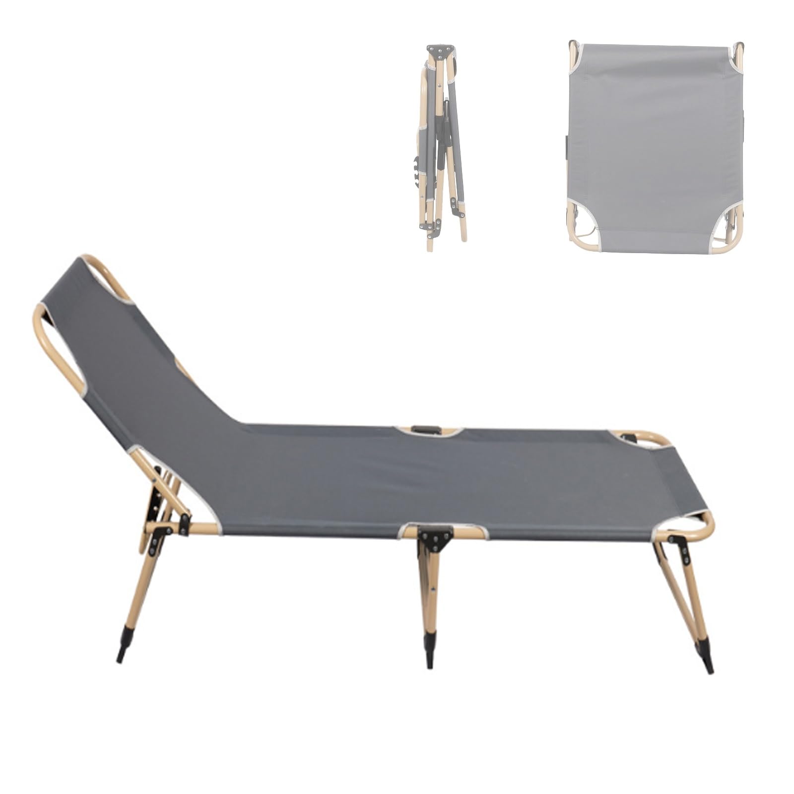 Lit de camping pliable pour adultes idéal pour couchage portable et randonnée