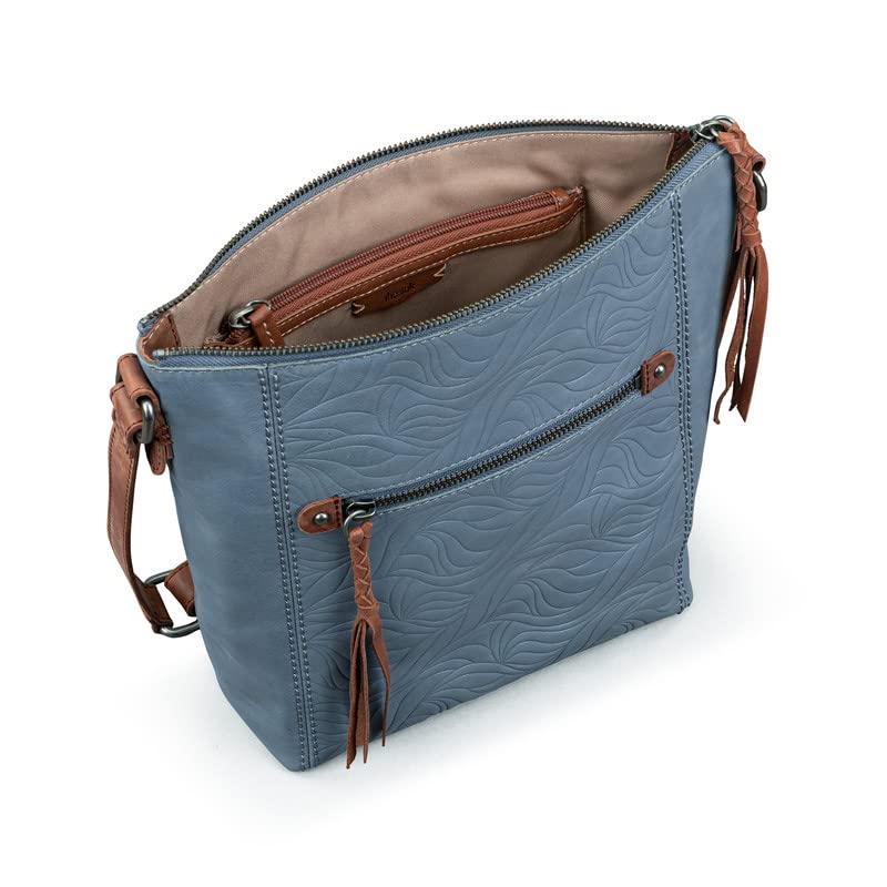 Image of The Sak Ashland Crossbody Purse - Women's Leather Handbag For Everyday & Travel - Cross Body With Adjustable Shoulder Strap
