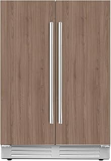 Ca'Lefort 24 Inch Panel Ready Wine and Beverage Refrigerator - 60 Can and 20 Bottle Wine Fridge Dual Zone 36-72°F Built in Cooler, 4.10 cu.ft Refrigerator Perfect for Home/Kitchen(Panels Not Included)