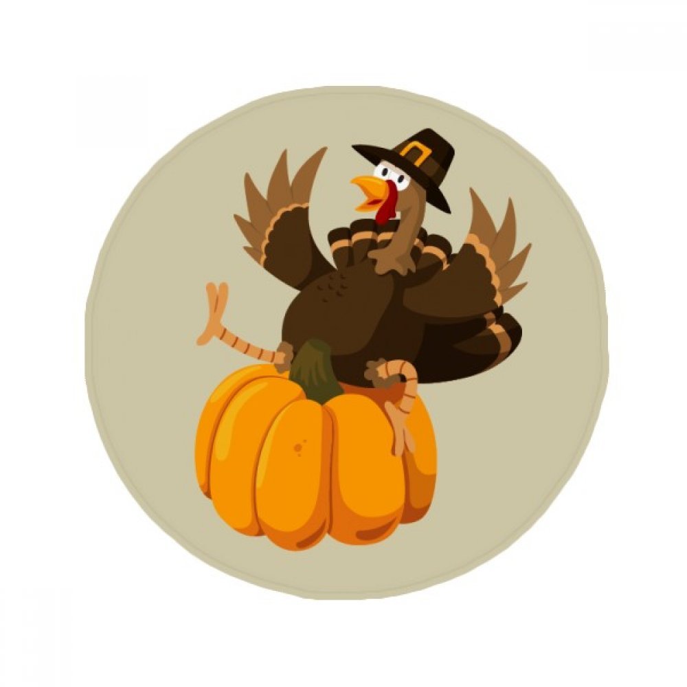 Tapis de salle de bain Thanksgiving, idée cadeau déco pour l'automne