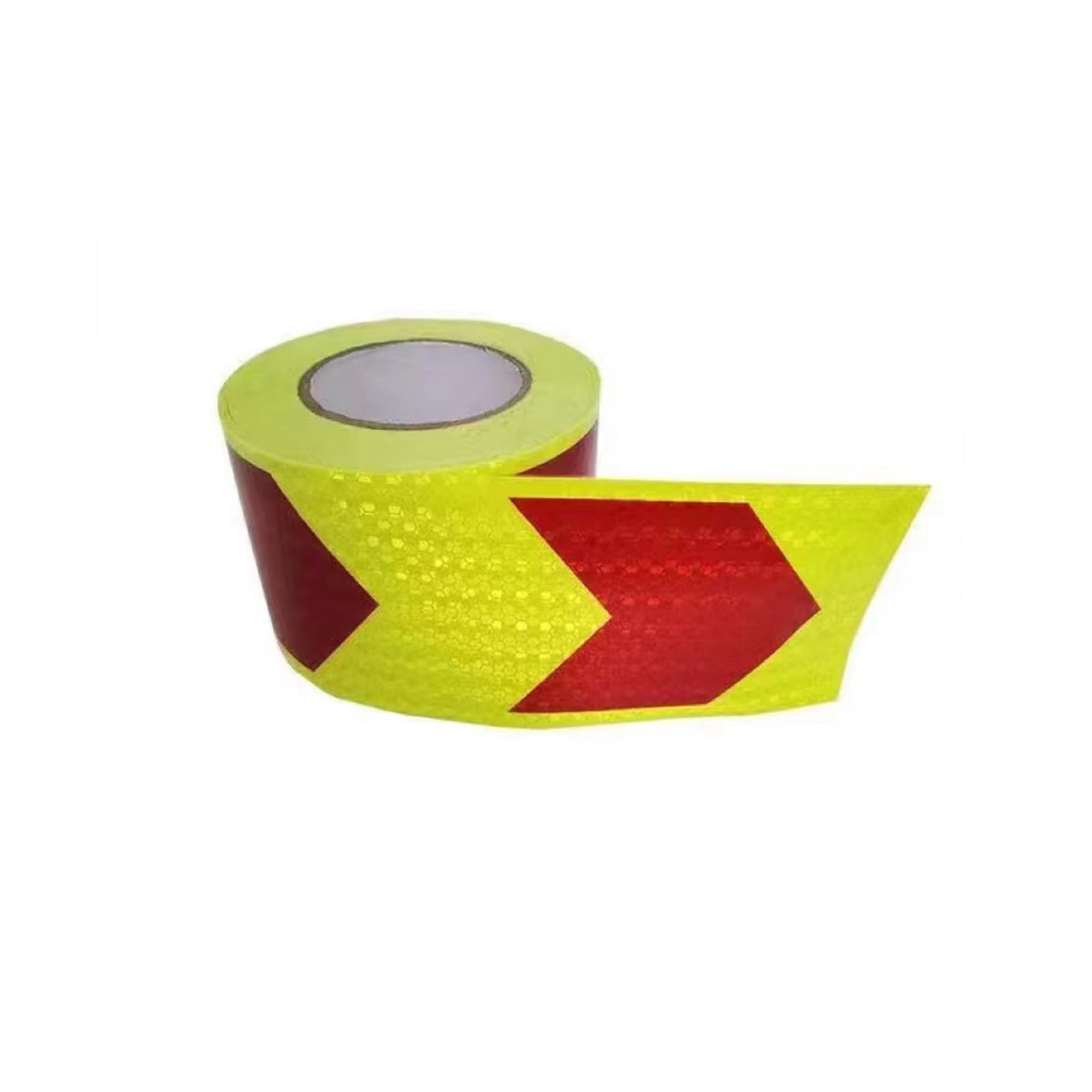 Cinta reflectante, Cinta adhesiva reflectante roja y amarilla de alta visibilidad nocturna for exteriores, ideal for vehículos, coches, camiones, remolques, bicicletas de carretera y motocicletas, 10