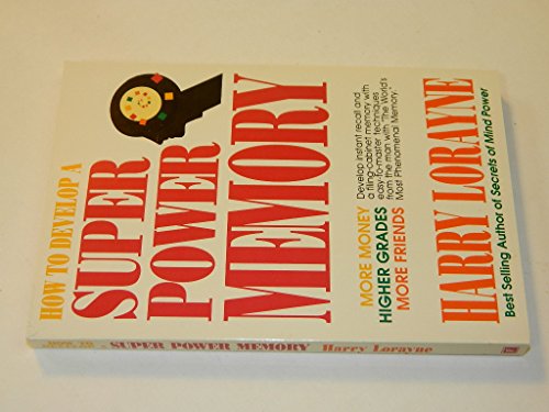 How to Develop A Super Power Memory B000NKGGCI Book Cover