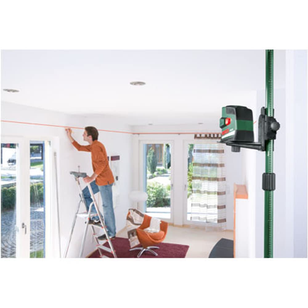 Bosch bastón telescópico TP 320, estuche de protección (altura regulable de 128-320 cm)