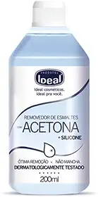 Ideal Removedor De Esmalte A Base De Acetona 200 Ml