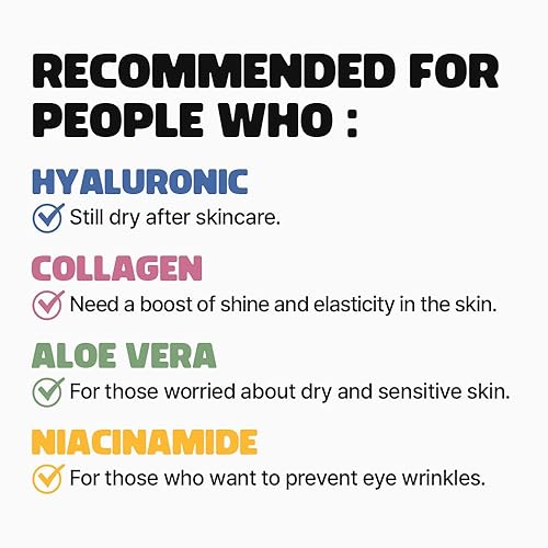 Miniatura 6 de Crema facial intensiva con solución de colágeno 3.52 onzas Cuidado de la piel coreano Hidratante profundo para crema de día y crema de noche, crema